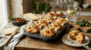 Lire la suite à propos de l’article Muffins au chorizo et aux deux fromages : la recette spécial apéro