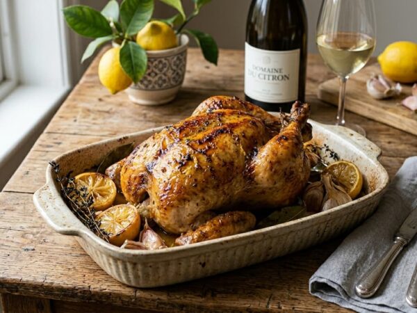 Poulet au citron : la recette tendre et parfumée
