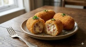 Lire la suite à propos de l’article Croquettes de jambon espagnoles : La recette maison ultra-crémeuse