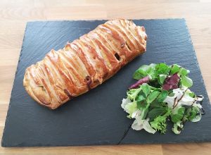 Feuilleté légumes speck