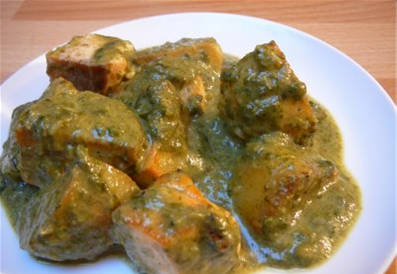 Recette saumon à l'indienne