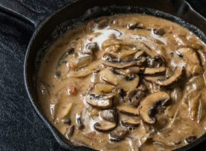 Filet mignon aux champignons