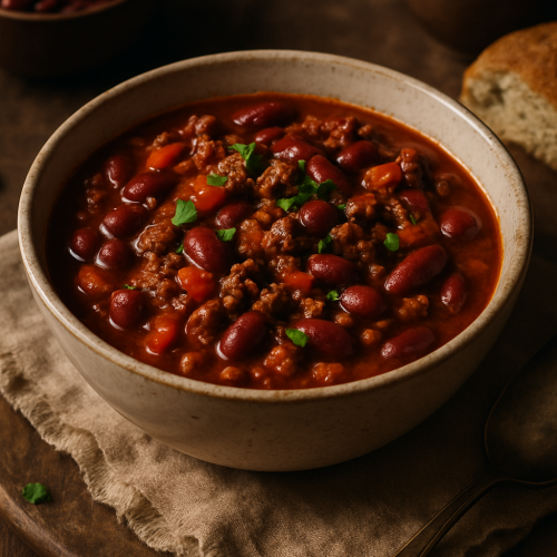 Recette chili con carne