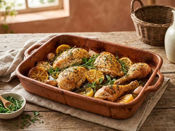 Poulet méditerranéen : la recette ensoleillée et facile