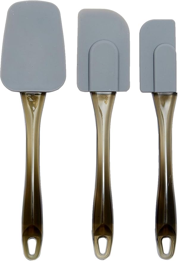Lot de 3 spatules en silicone
