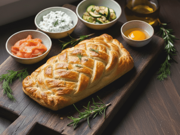 Feuilleté au saumon fumé : croustillant et inratable