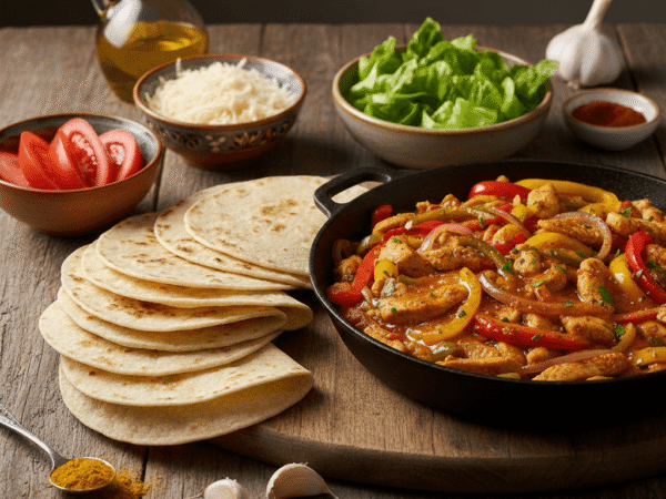 Fajitas maison : la recette facile et conviviale