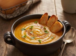 Velouté de Butternut au Chorizo : le combo qui réveille les papilles
