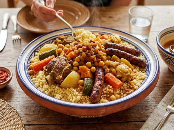 Couscous Royal : Le secret d’un bouillon parfumé et d’une graine légère
