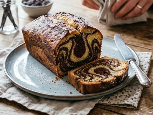 Gâteau Marbré Chocolat Vanille : La recette la plus moelleuse