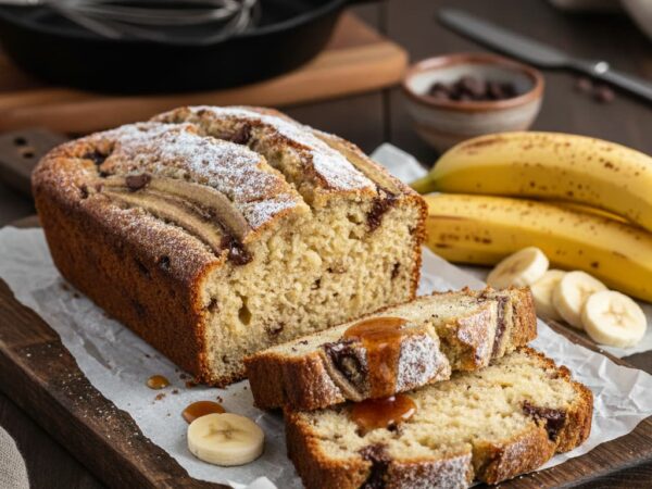 Cake vanille banane : le goûter ultra-moelleux