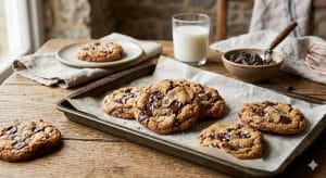 Lire la suite à propos de l’article Cookies aux pépites de chocolat : la recette inratable, croustillante et fondante