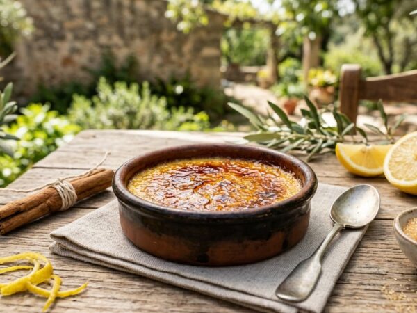 Crème catalane traditionnelle : recette authentique à la texture soyeuse